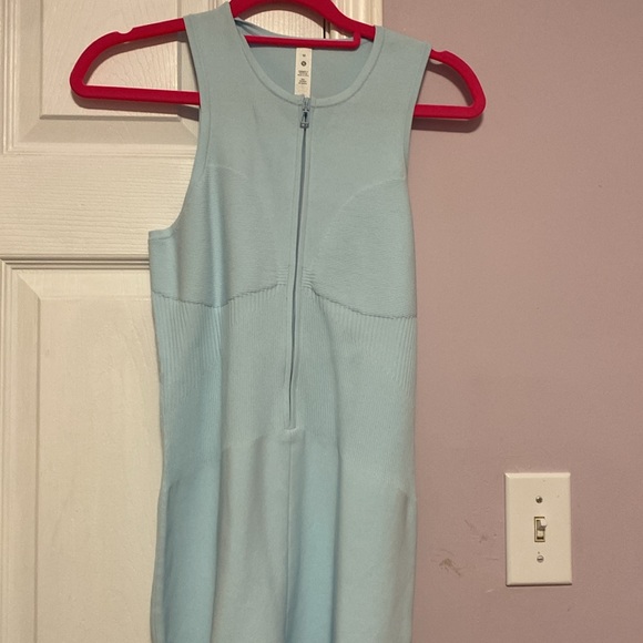 New with Tags Lululemon Tight Fit Knit BodySuit/Romper size medium - Picture 2 of 3